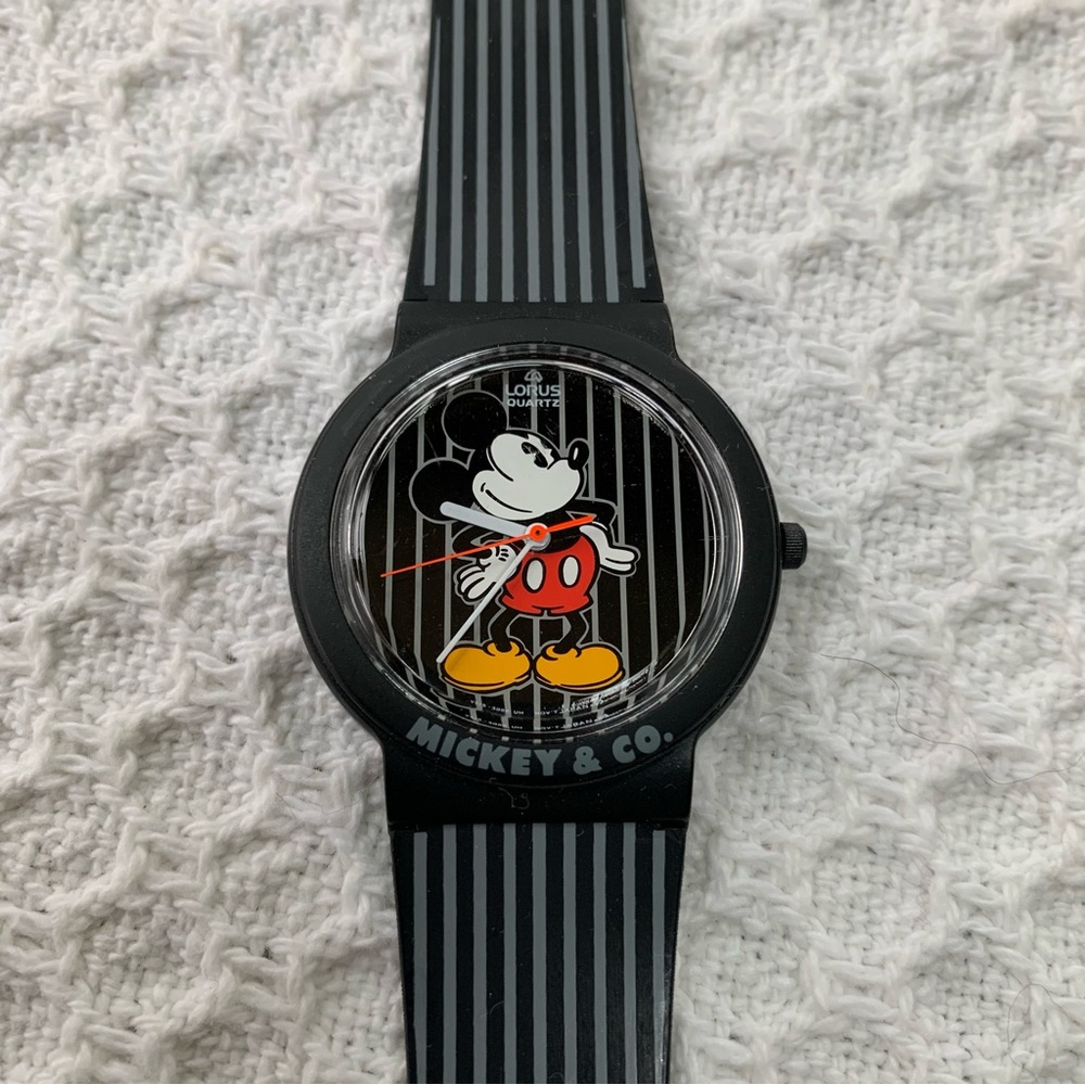 Mickey Mouse Watch, Never Used, New Battery, By Lorus- Vintage